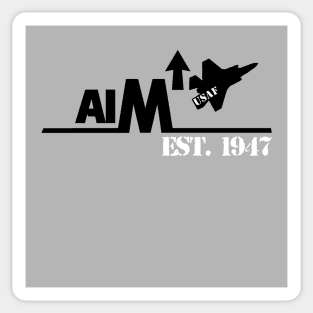 American Fighter Jet Sticker